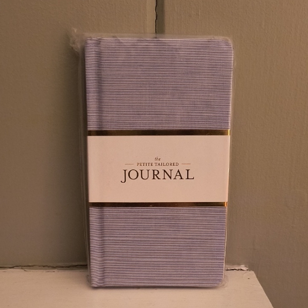 Sugar Paper Petite Tailored Journal - Striped Blue (1 of 2 available)